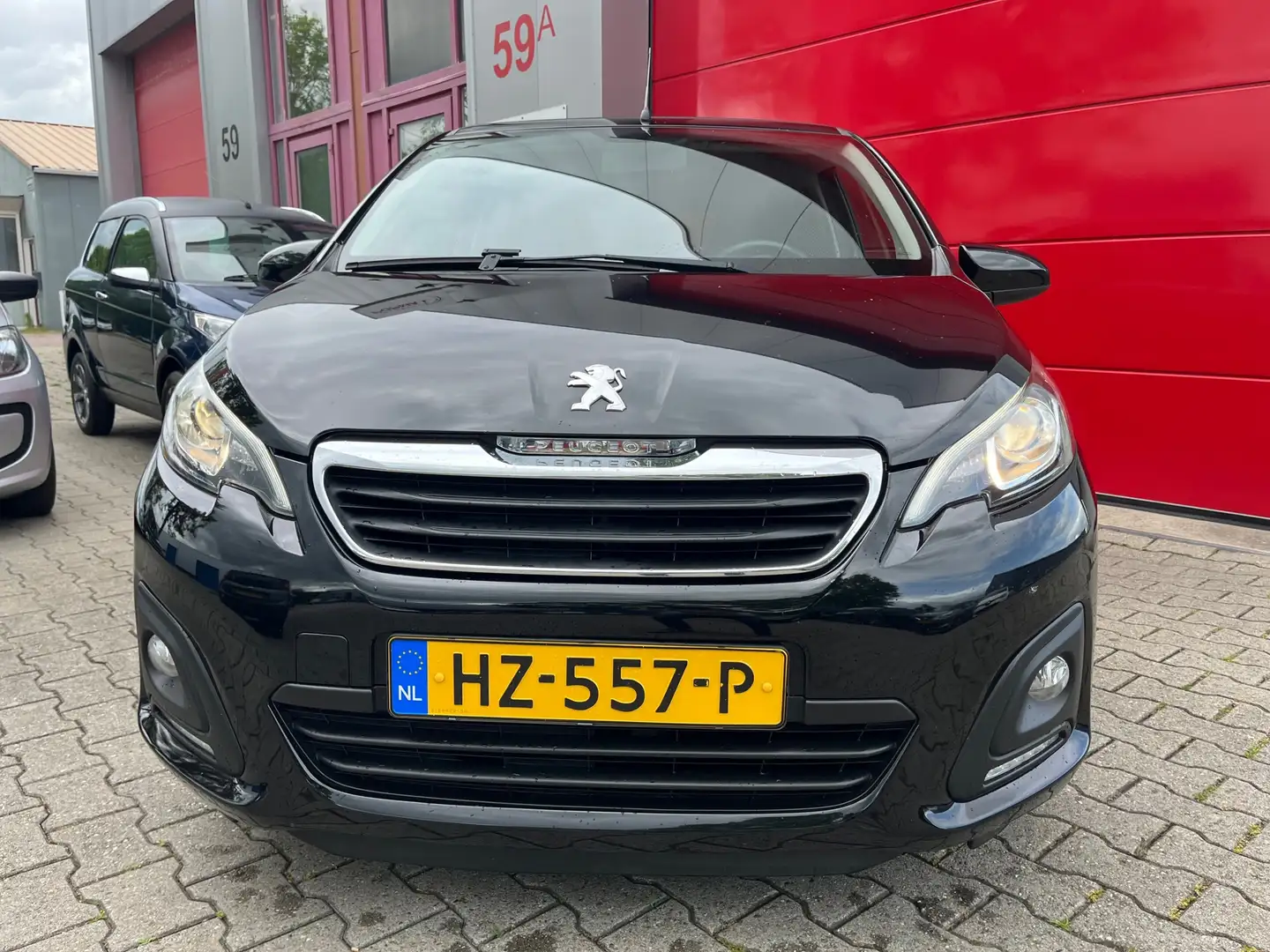 Peugeot 108 1.0 69 pk e-VTi Active TOP! Airco en CABRIO DAK , Schwarz - 2
