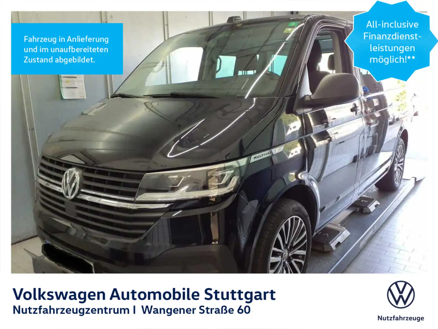 Volkswagen T6.1 Multivan Trendline DSG 2.0 TDI Euro 6d ISC Negro - 1