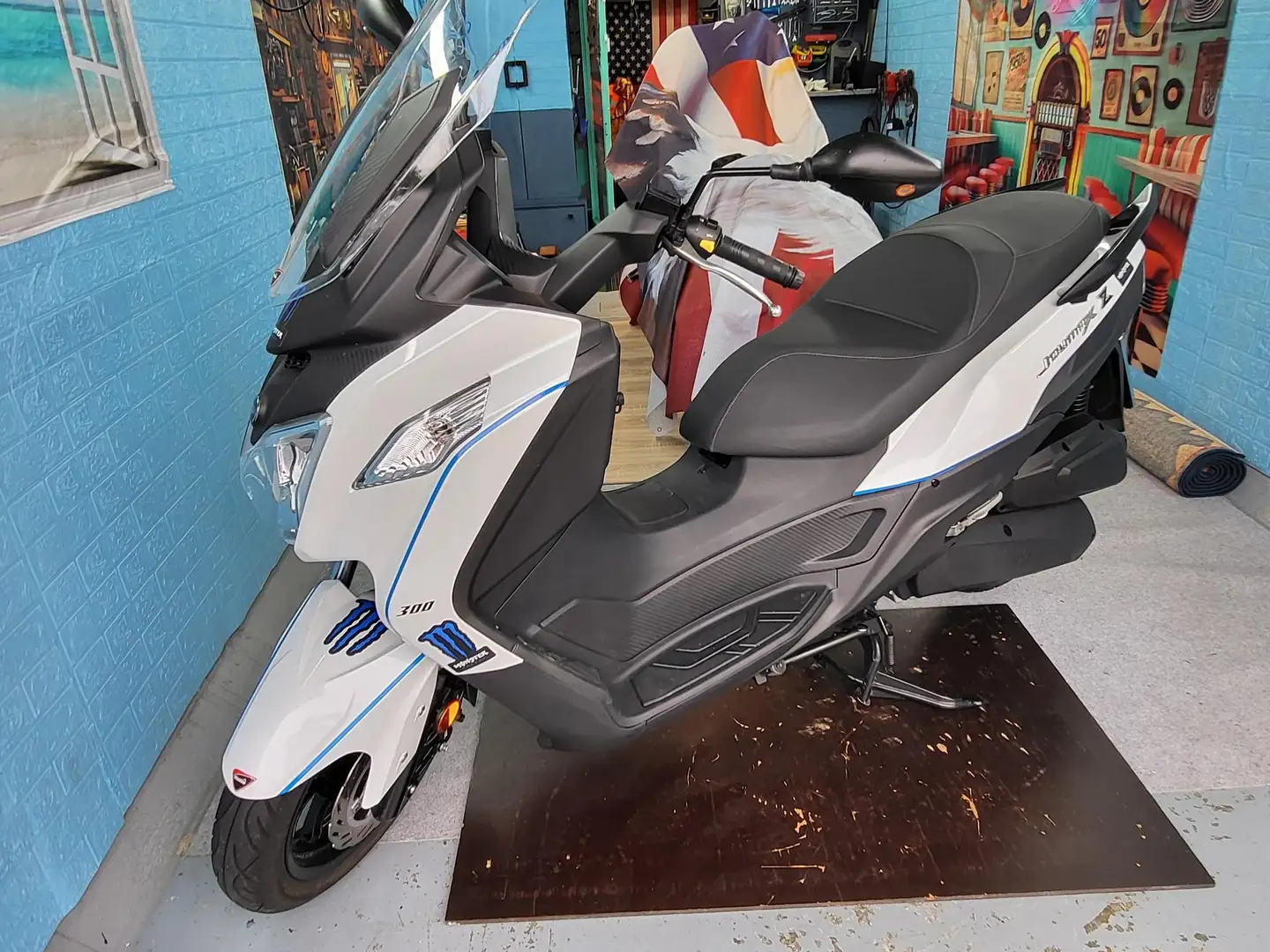 SYM Joymax 300 Blanc - 2