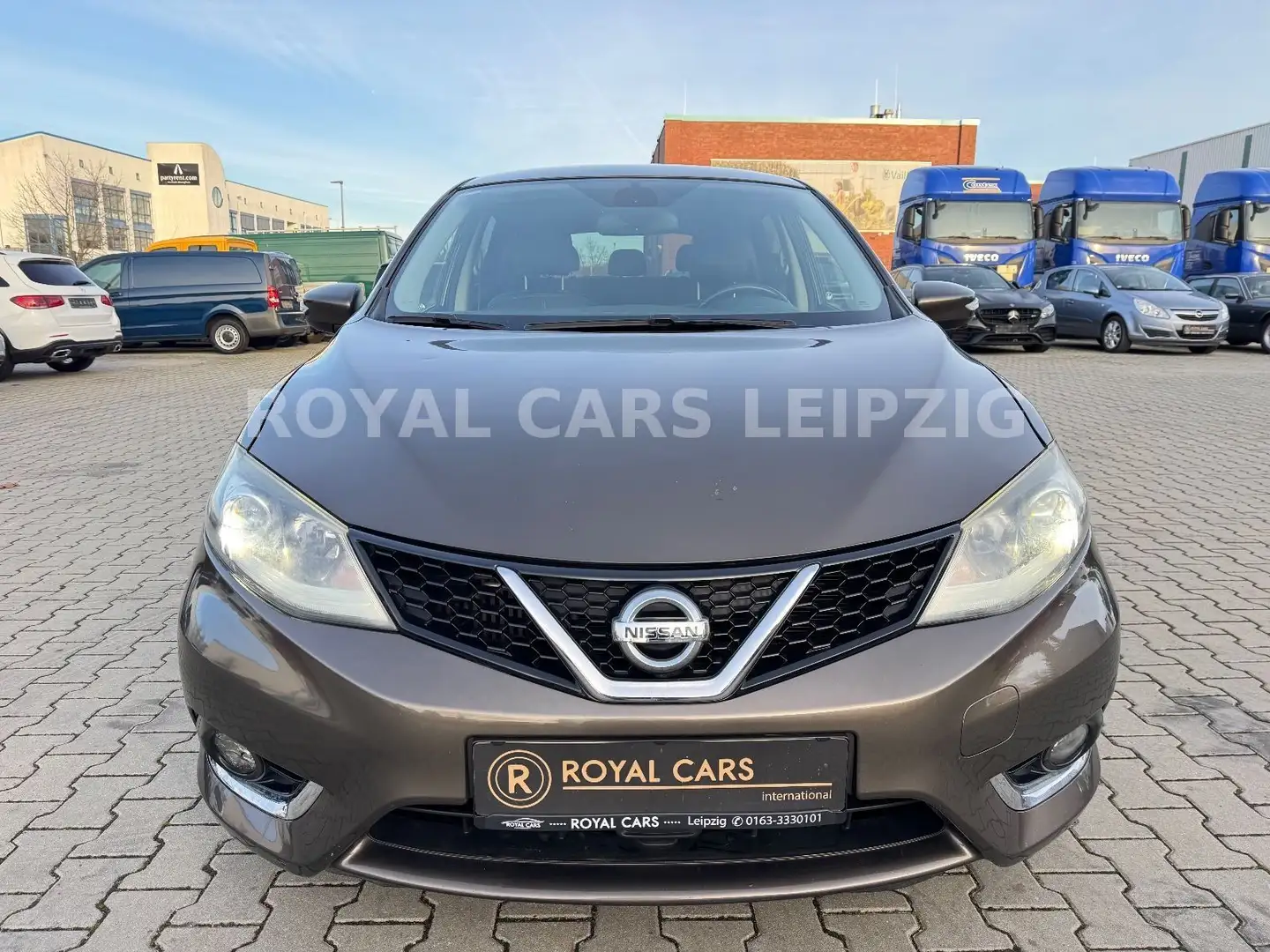 Nissan Pulsar 1.6 DIG-T TEKNA|Keyless|Leder|Navi|360°| Braun - 2