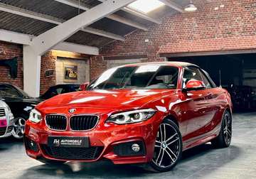 Cabriolet 220i M Sport 2.0L 184 ch 37 770 kms Sunset Orange Suspensions Sport, Harman Kardon Historique complet État exce