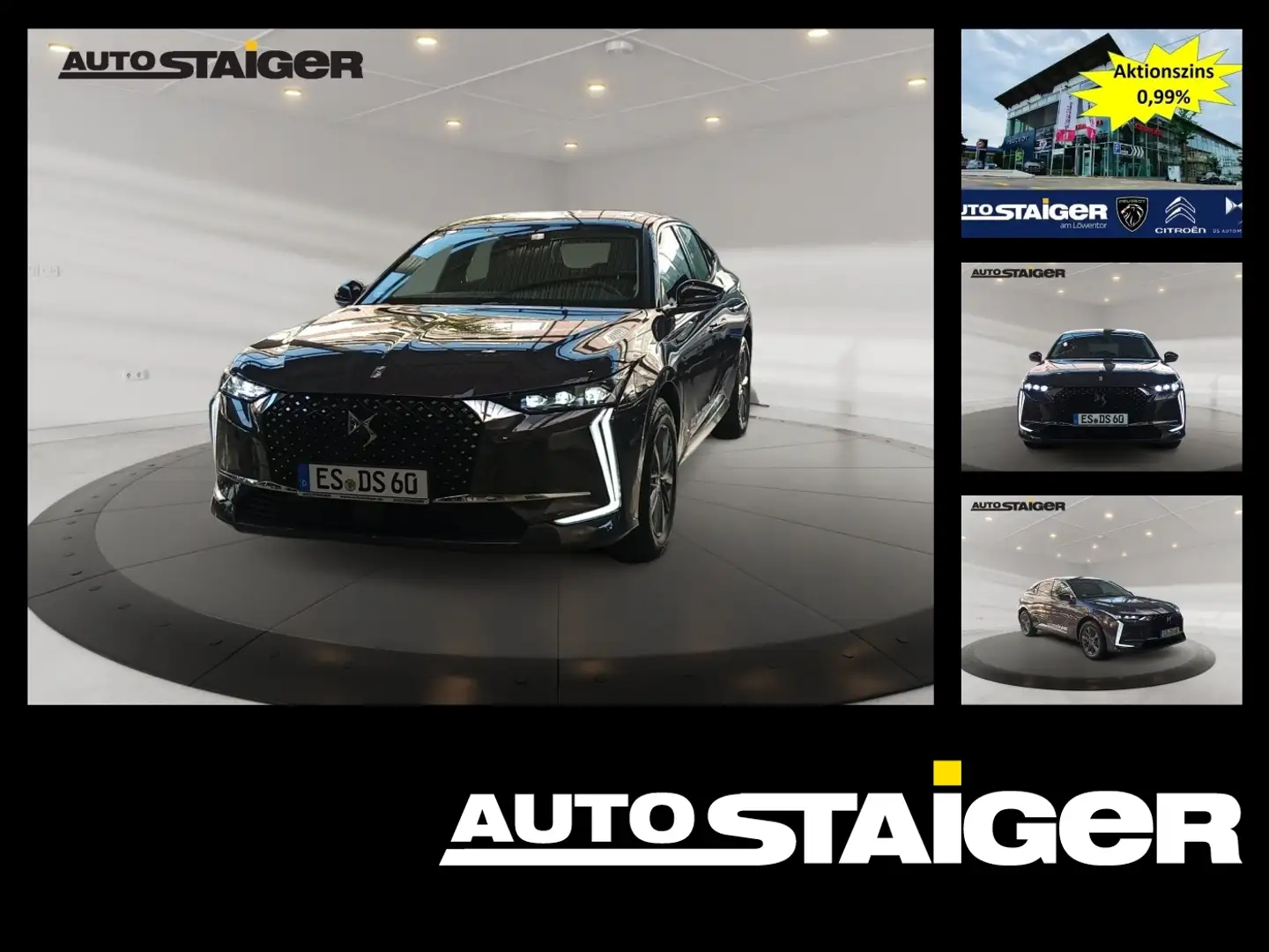 DS Automobiles DS 4 DS4 Antoine De Saint Exupéry 130 *Memory Sitze* Kék - 1