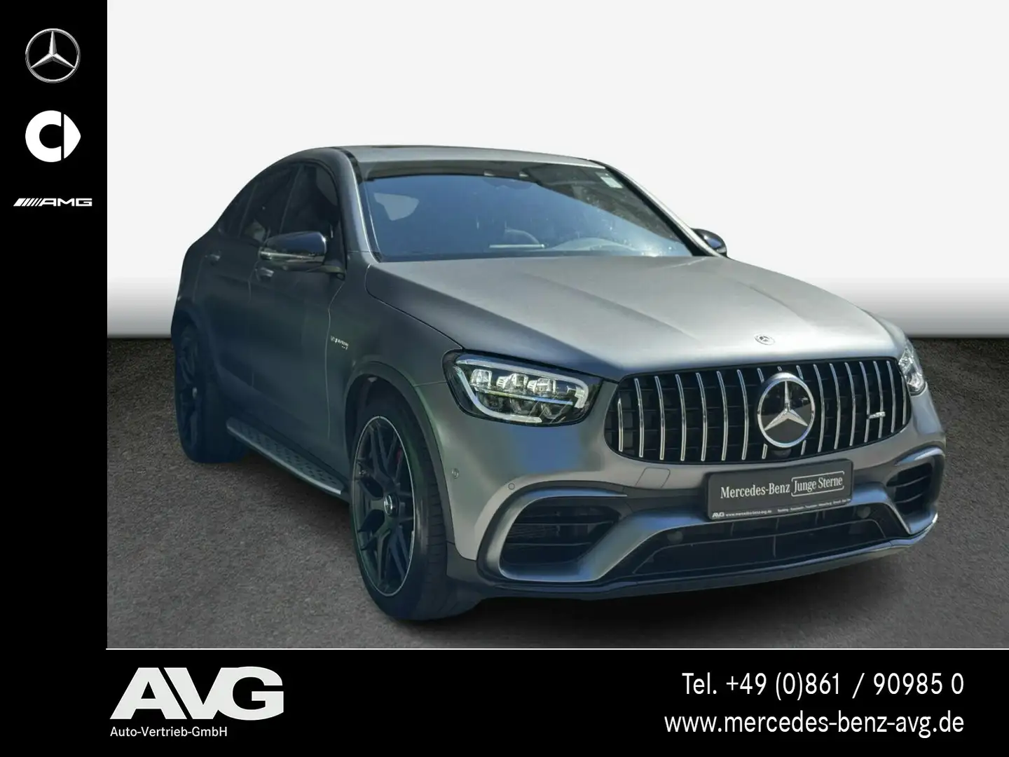Mercedes-Benz GLC 63 AMG AMG GLC 63 S 4M C PefAbgAnl. HeadUp SHD 360° AHK Grau - 2