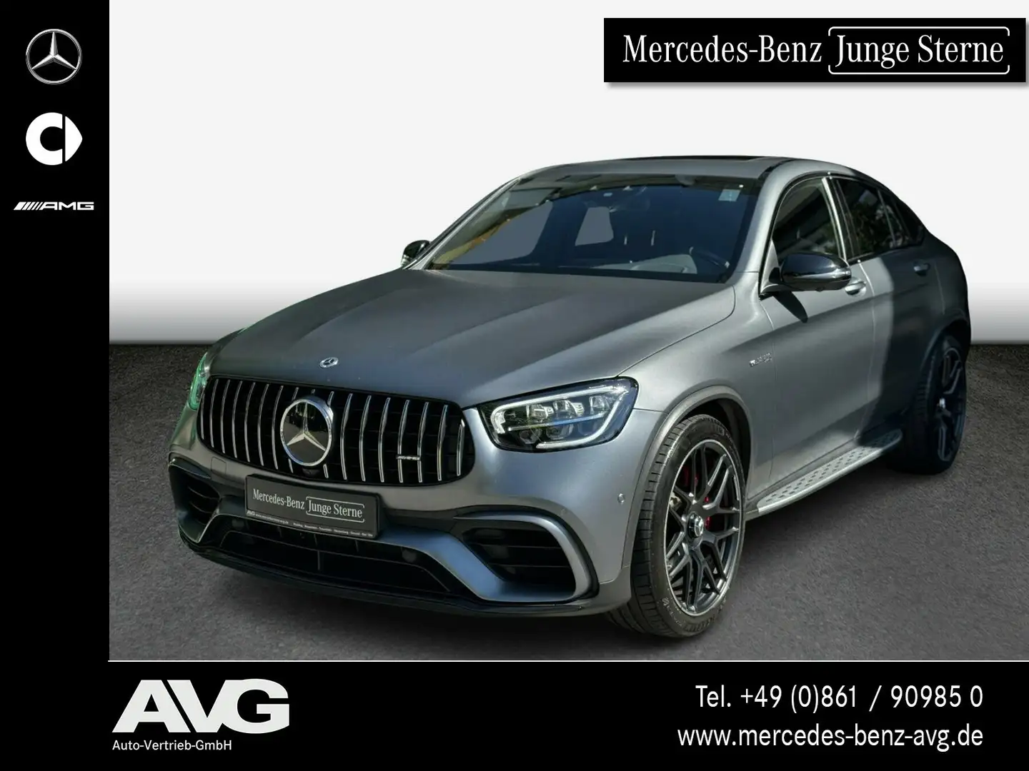 Mercedes-Benz GLC 63 AMG AMG GLC 63 S 4M C PefAbgAnl. HeadUp SHD 360° AHK Grau - 1