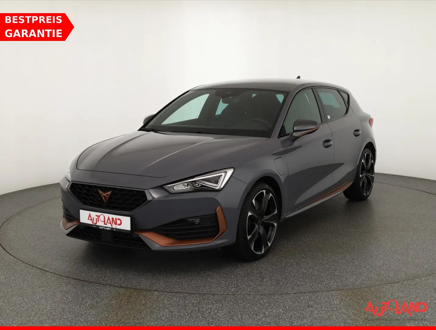CUPRA Leon 1.4 e-Hybrid VZ LED Navi ACC Kamera Keyless Gris - 1