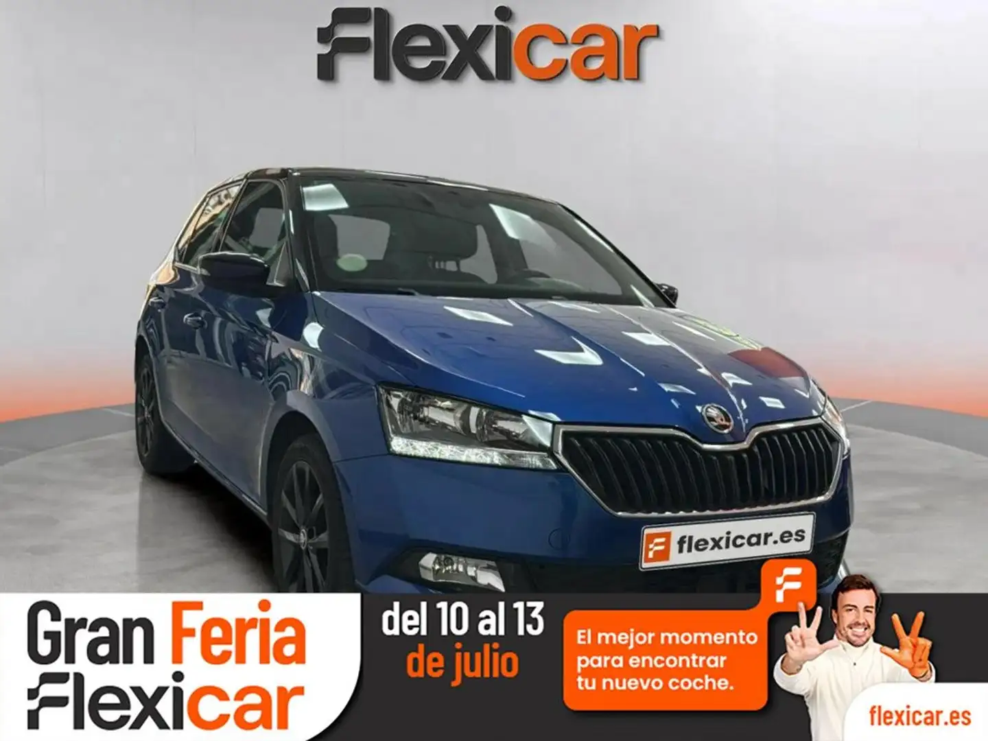 Skoda Fabia 1.0 MPI Active 55kW Azul - 1