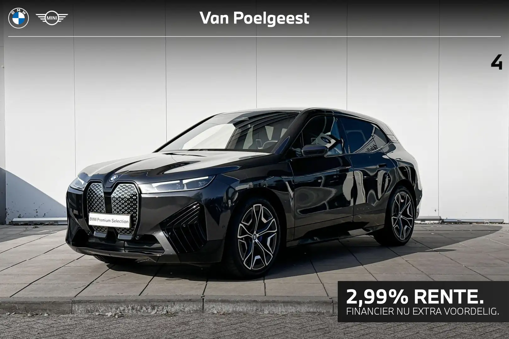 BMW iX xDrive50 22 Inch / Getinte Ramen Achter / Stoelven Gris - 1