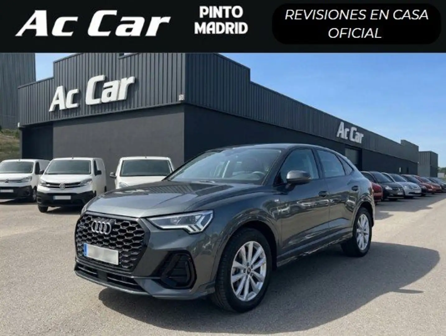 Audi Q3 35 TDI S tronic 110kW Gris - 1