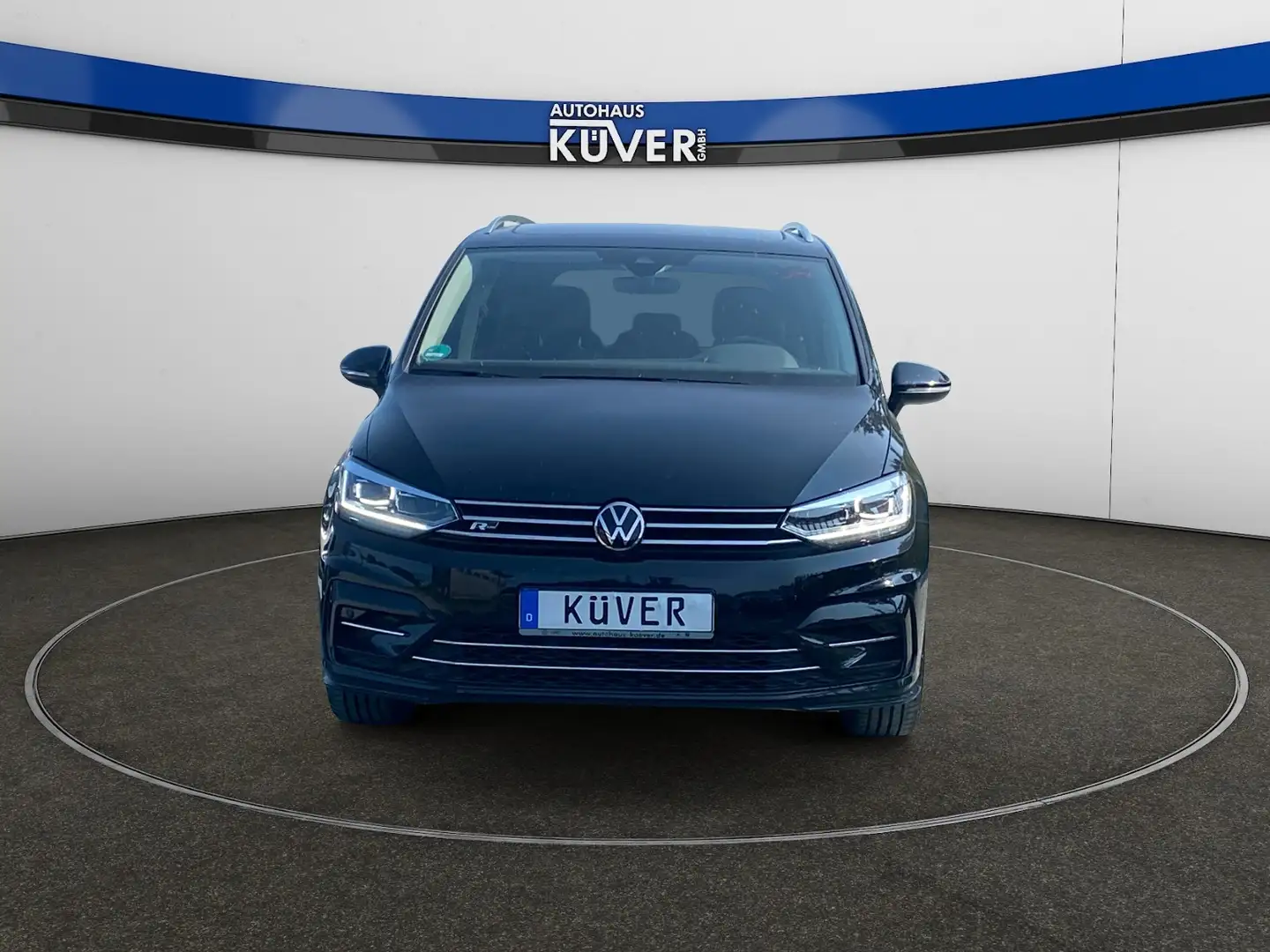 Volkswagen Touran R-Line 2,0 TDI DSG Navi+ACC+AHK+Pano+7S Schwarz - 2