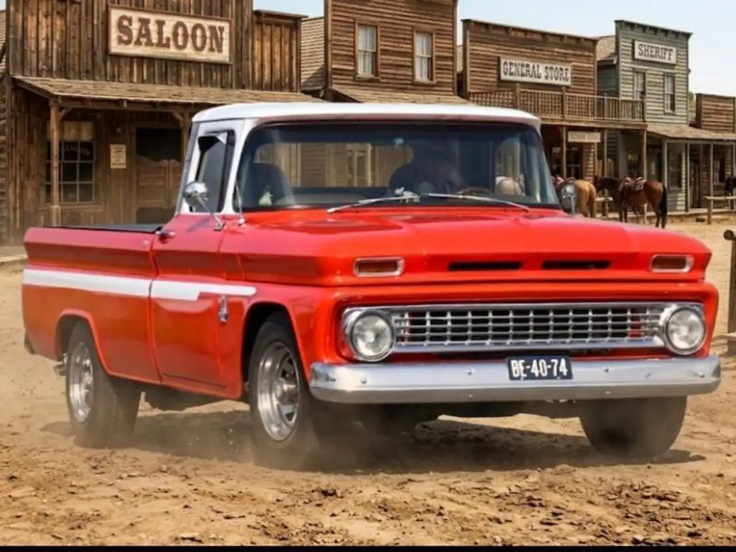 Chevrolet Sonstige C20 pickup Rot - 1