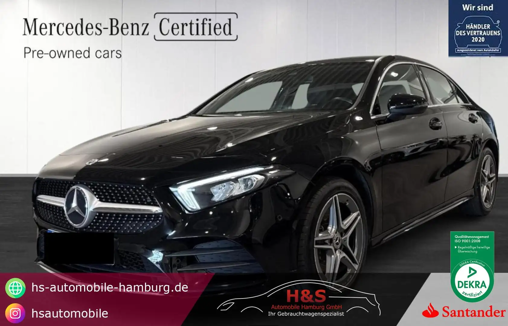 Mercedes-Benz A 250 e AMG-LINE Nero - 1