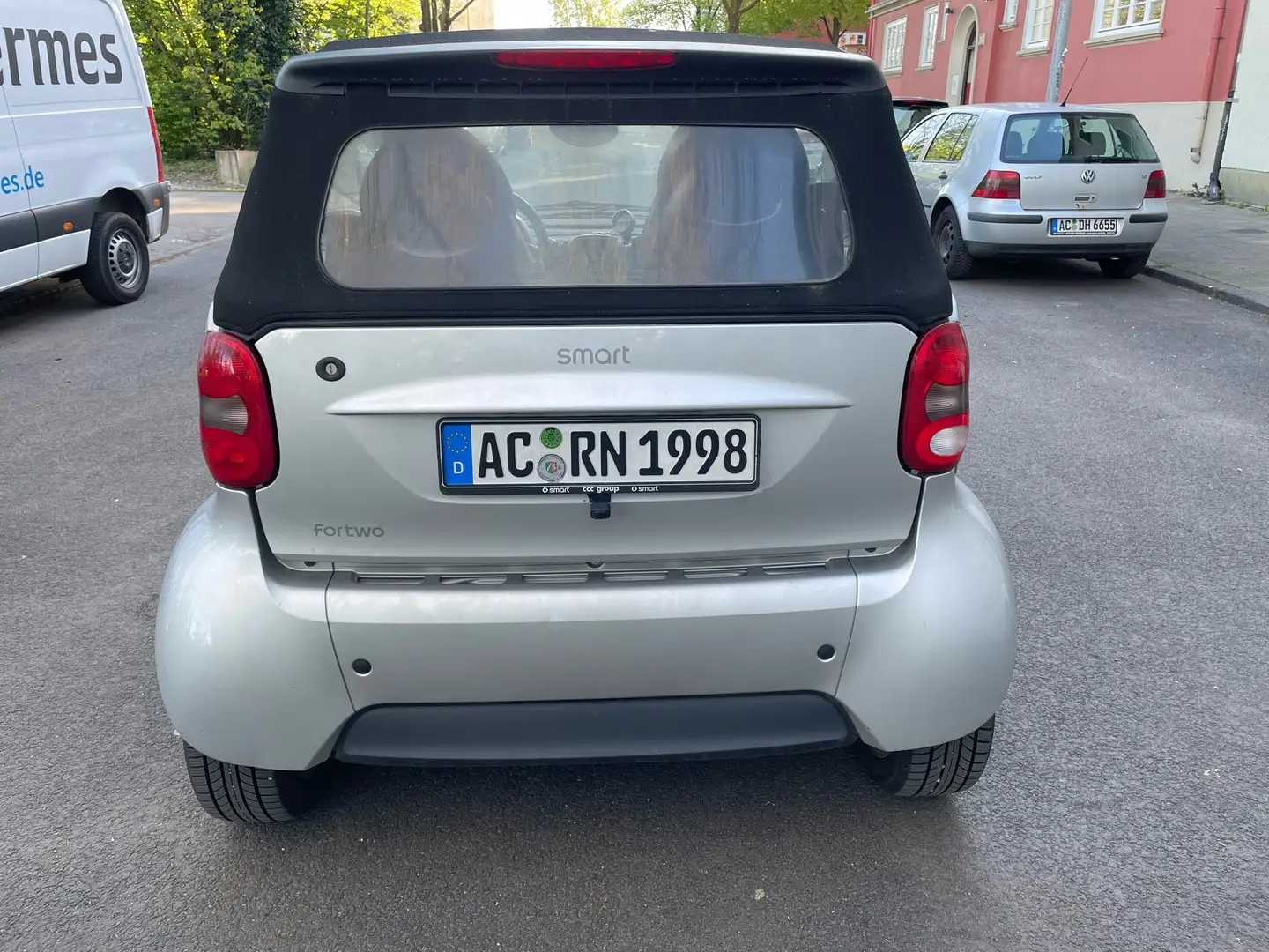 smart forTwo cabrio softtouch passion Silber - 2