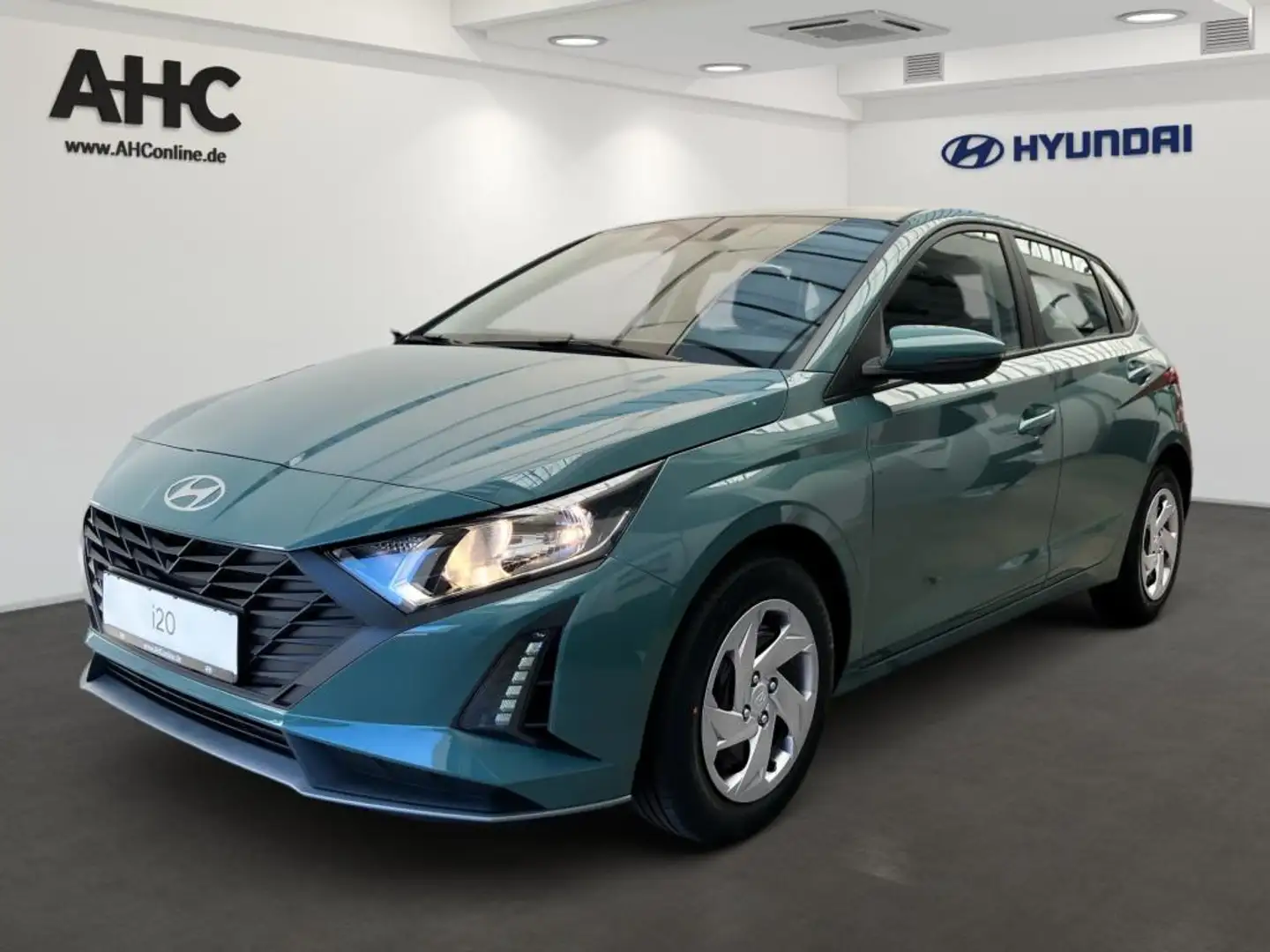 Hyundai i20 1.2 5-MT Select Navi SpurH KAM PDC Grün - 1