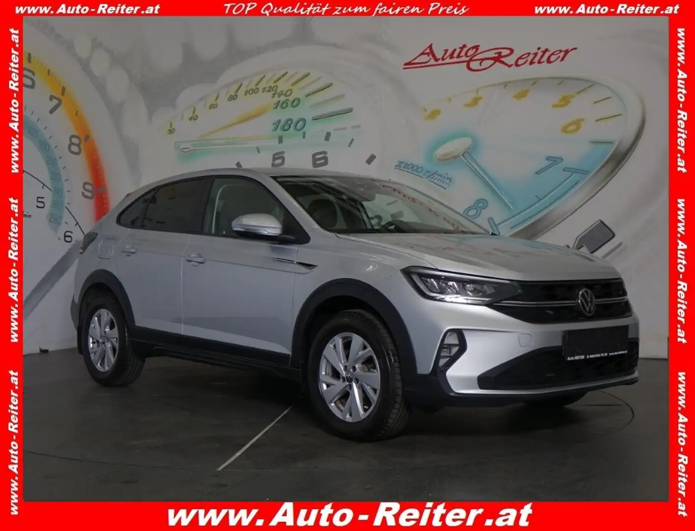 Volkswagen Taigo 1,0 TSI 4Me *LED, CARPLAY, PDC* Silber - 1
