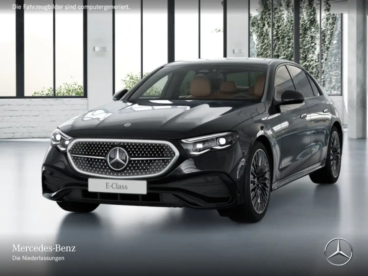 Mercedes-Benz E 200 AMG 360° Pano Burmester Distr. HUD Night PTS Noir - 2