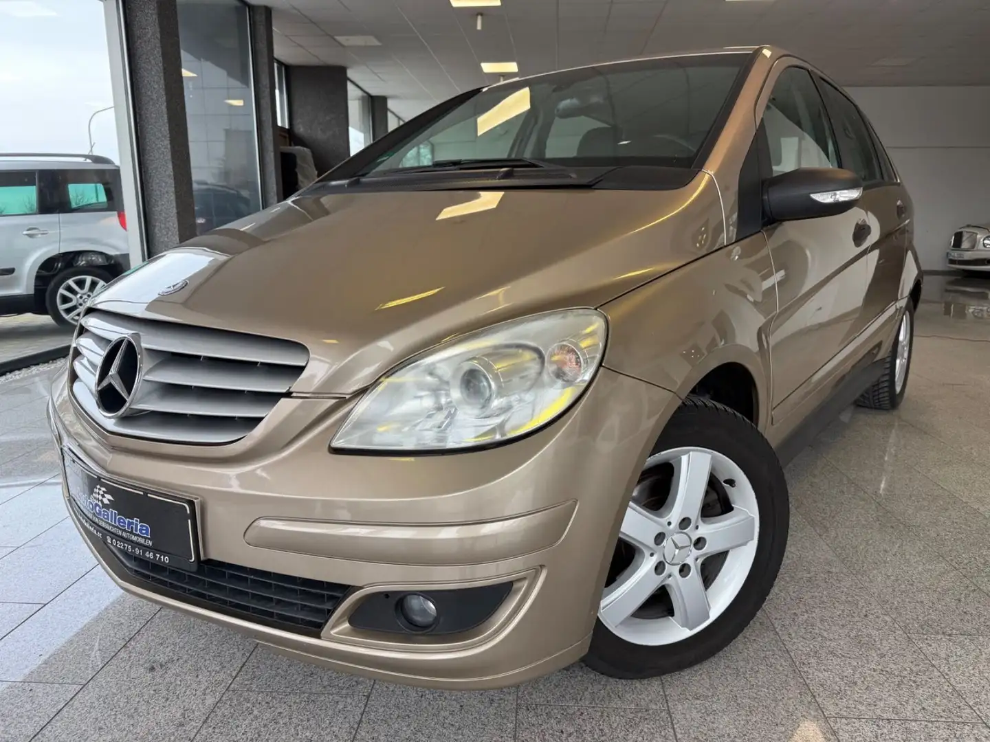 Mercedes-Benz B 150 Klima Teilleder Sitzheizung Gelb - 1