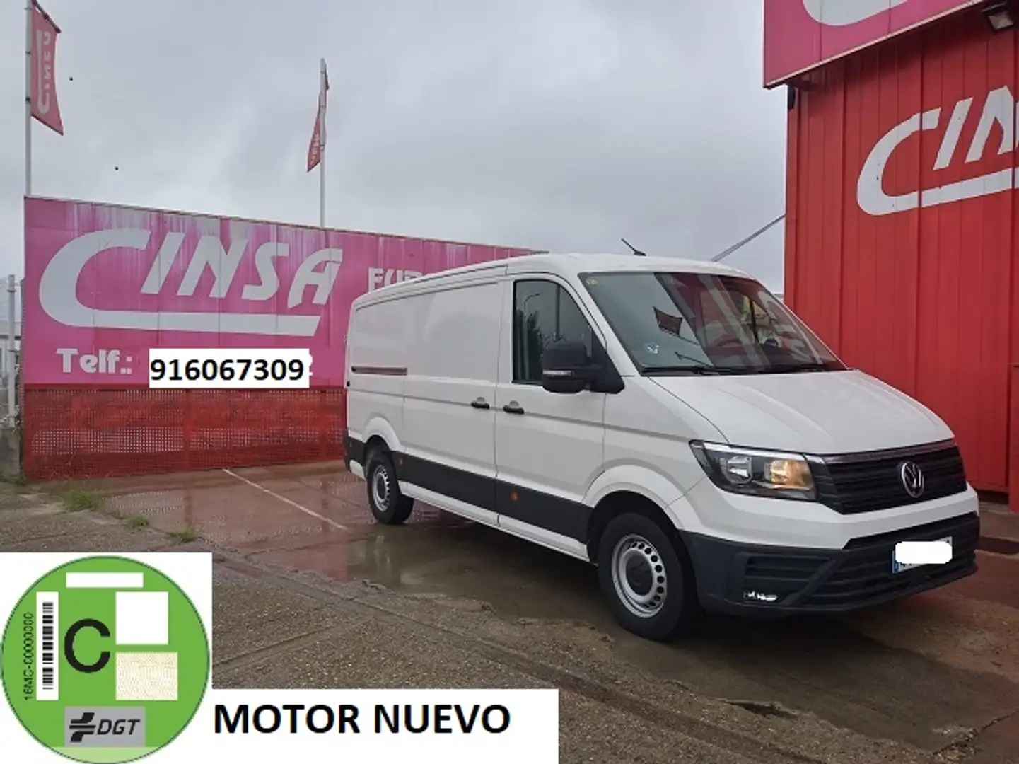 Volkswagen Crafter Furgón 2.0TDI SCR 30 BM L3H2 75kW Wit - 1