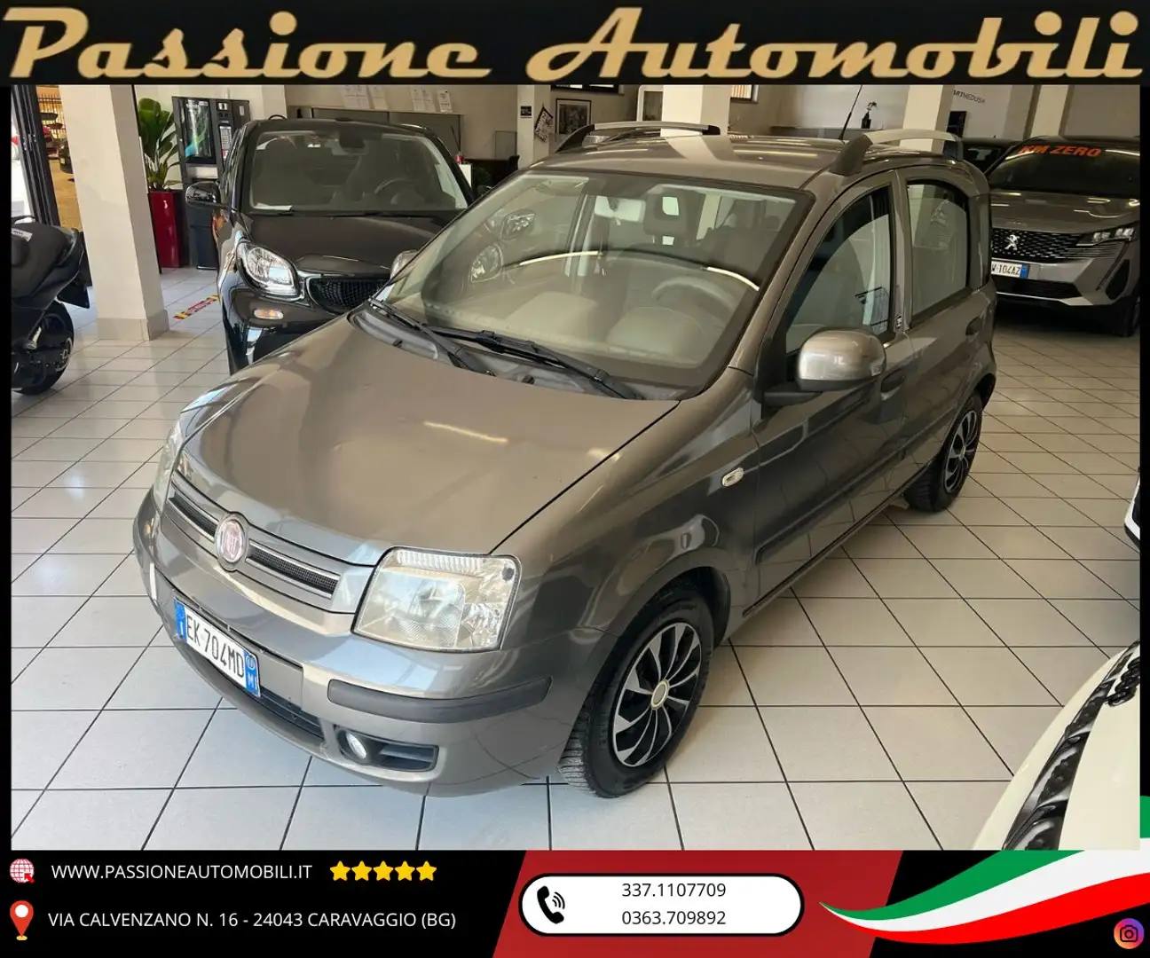 Fiat Panda Panda 1.2 easypower Dynamic Gpl 69cv Grigio - 1