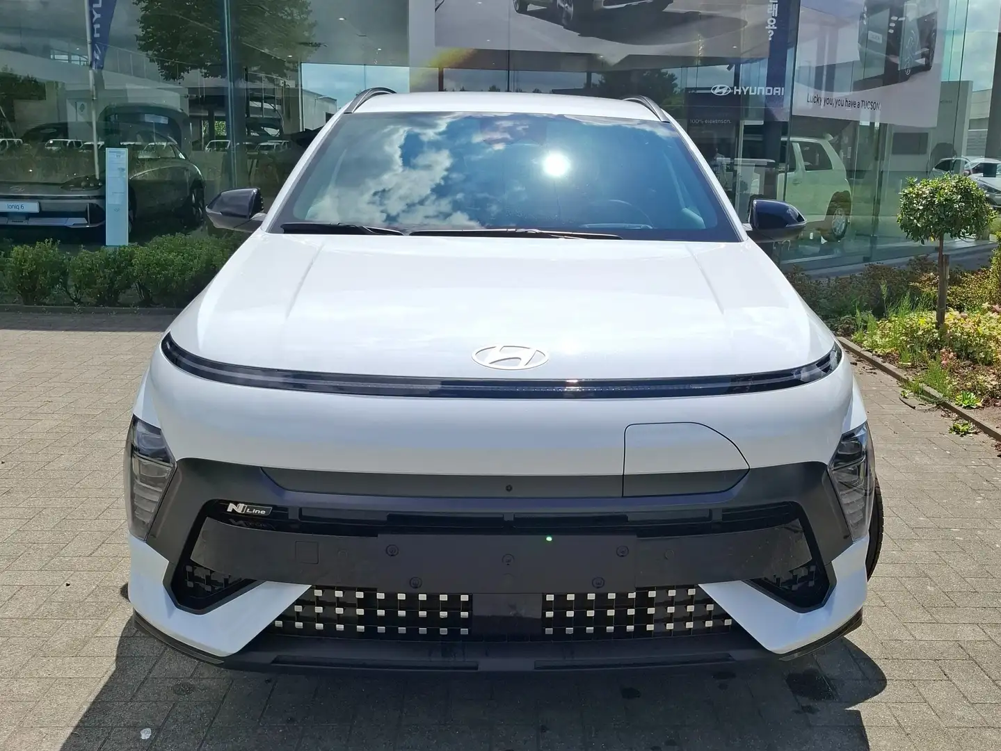 Hyundai KONA KONA Elektric 65kWh SHINE  N Line   DEMO Blanc - 2