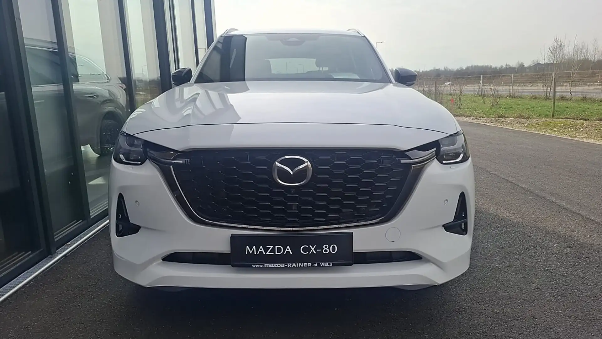 Mazda CX-80 2.5L e-SKYACTIV PHEV AWD Homura Plus Aut. Winte... Weiß - 2