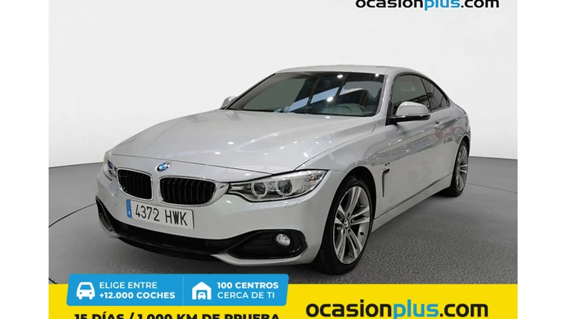 BMW 420 420d Coupé Plateado - 1