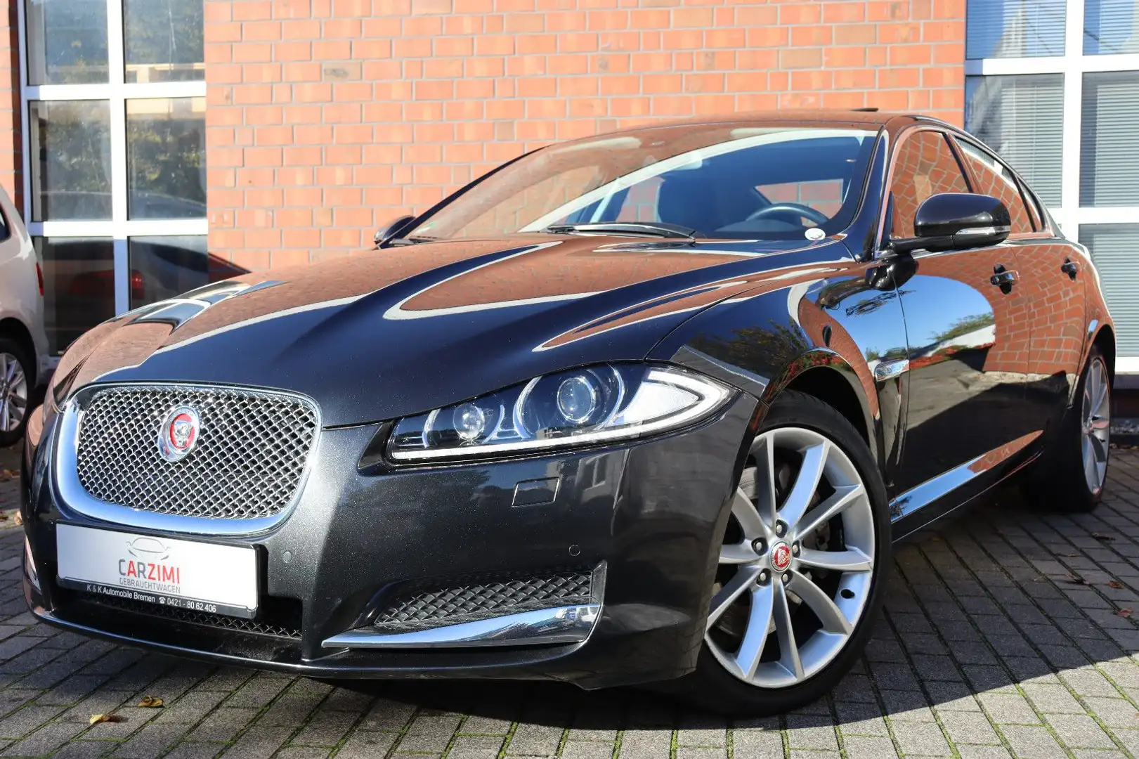 Jaguar XF S 3.0 V6 Diesel Leder Bi-Xenon E.Dach Gris - 1
