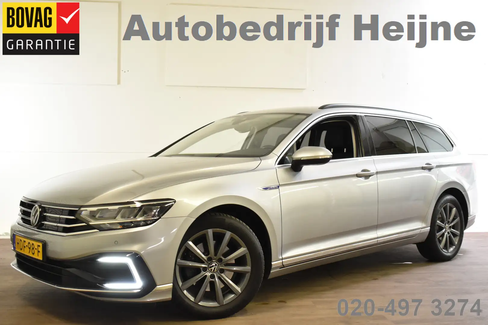 Volkswagen Passat Variant GTE 218PK DSG HYBRID PHEV GTE NAVI/PDC/TREKHAAK*** Grijs - 1