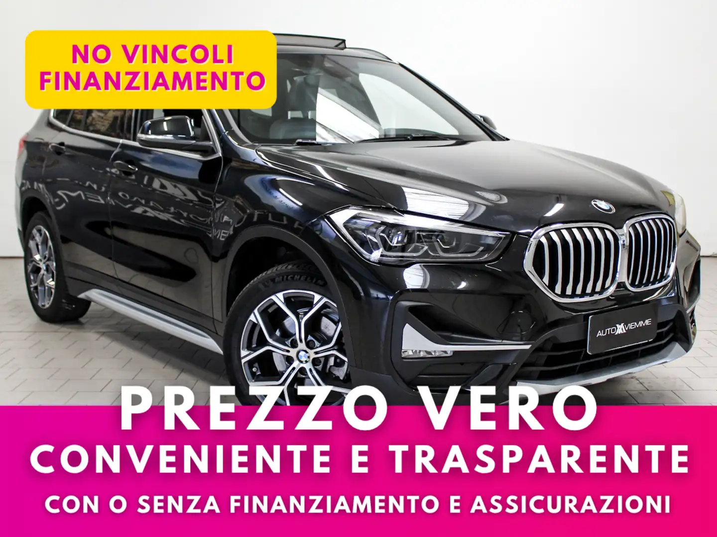 BMW X1 xdrive18d xLine Noir - 1