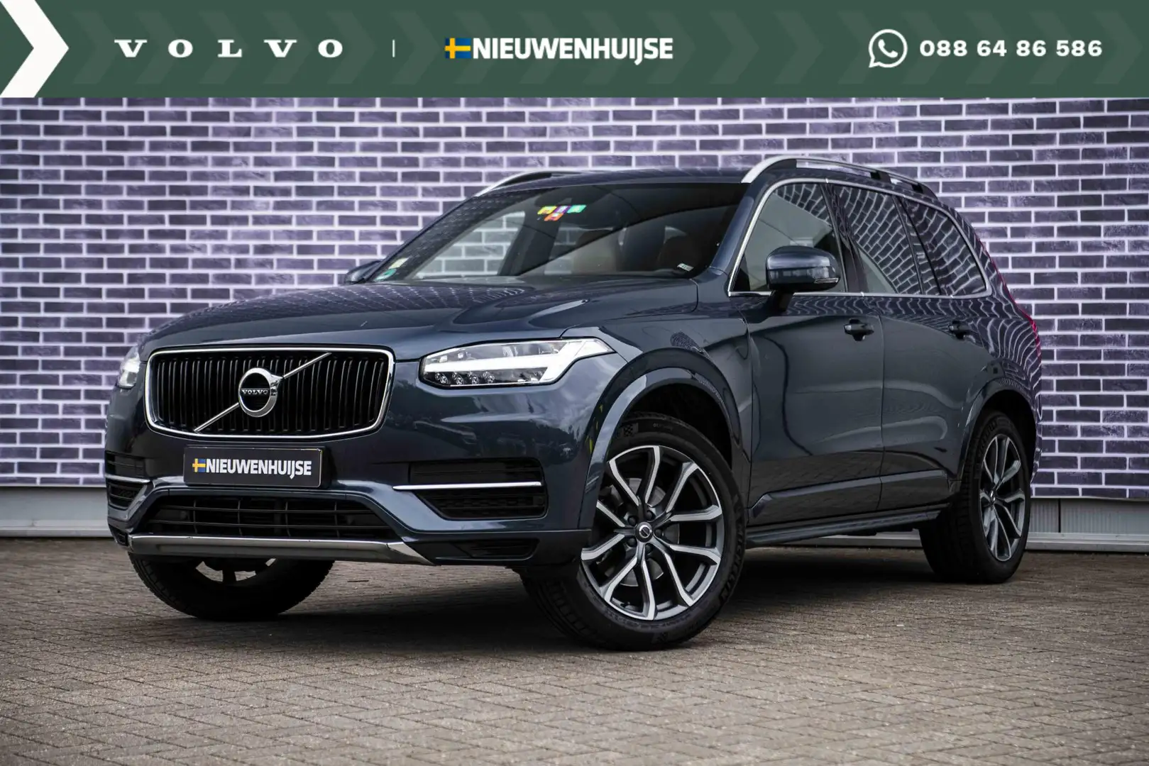 Volvo XC90 2.0 D4 90th Anniversary Edition | Trekhaak | 20"| Blauw - 1