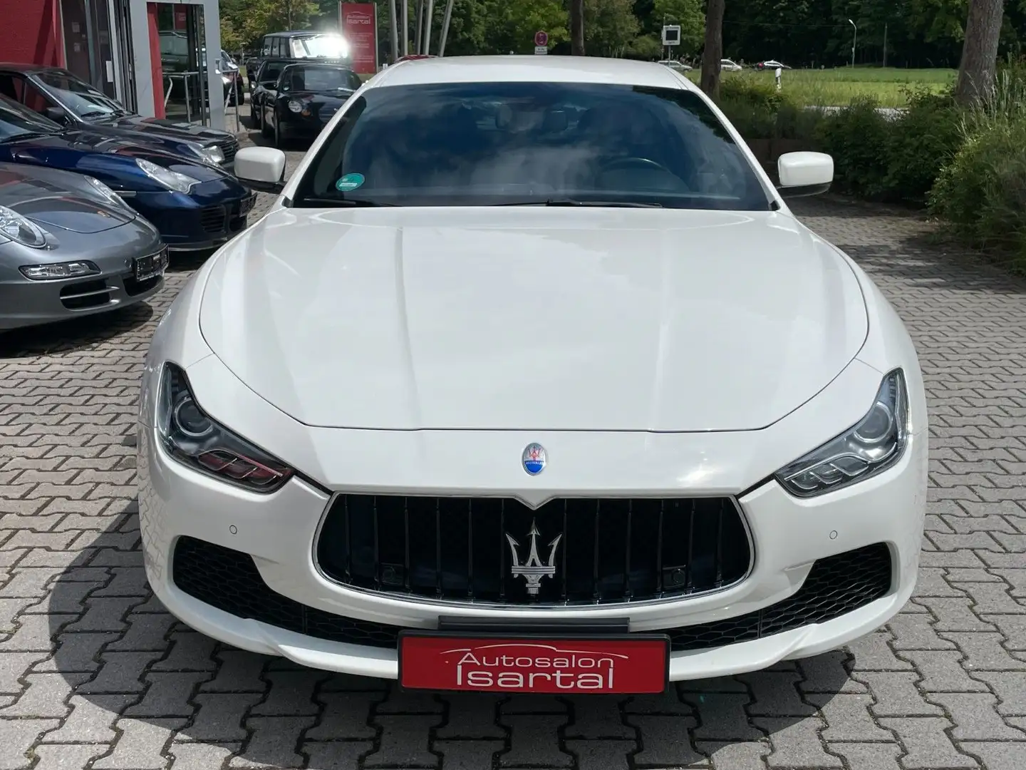 Maserati Ghibli 3.0 V6 Aut. -dt. Fzg.- Bestzustand ! Weiß - 2