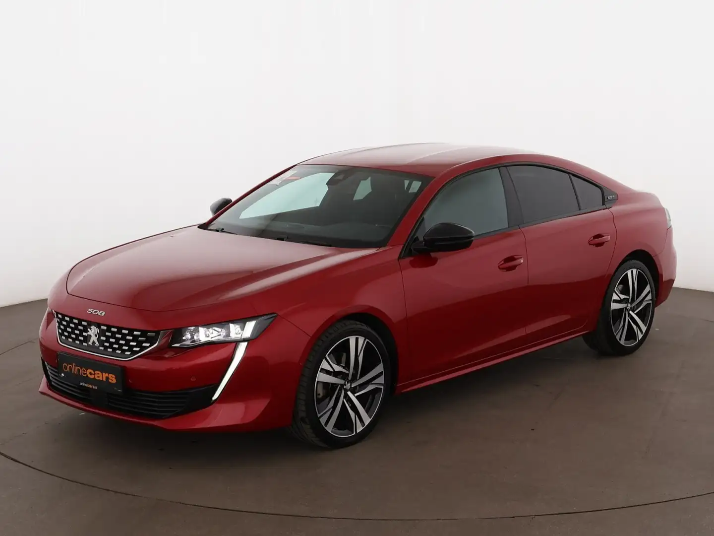 Peugeot 508 1.6 PureTech 225 GT Aut LED RADAR LEDER NAVI Rot - 2
