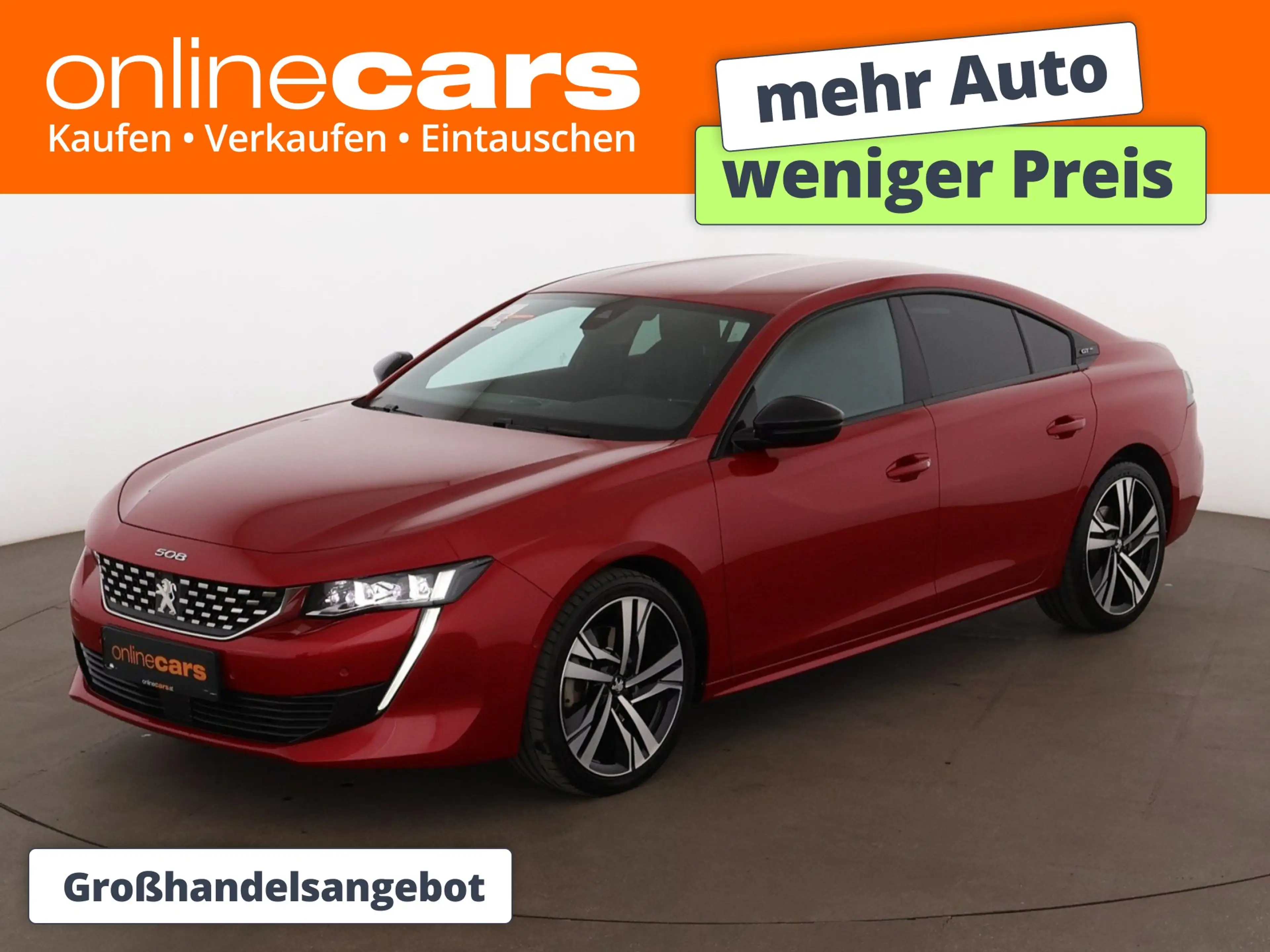 Peugeot 508 1.6 PureTech 225 GT Aut LED RADAR LEDER NAVI