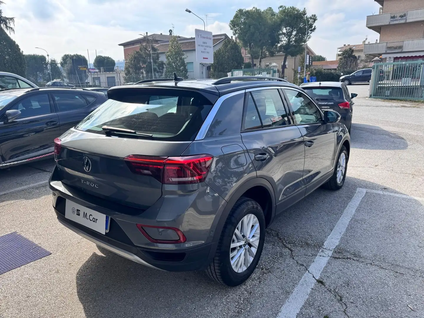 Volkswagen T-Roc T-Roc 2.0 tdi Life 115cv Grigio - 2