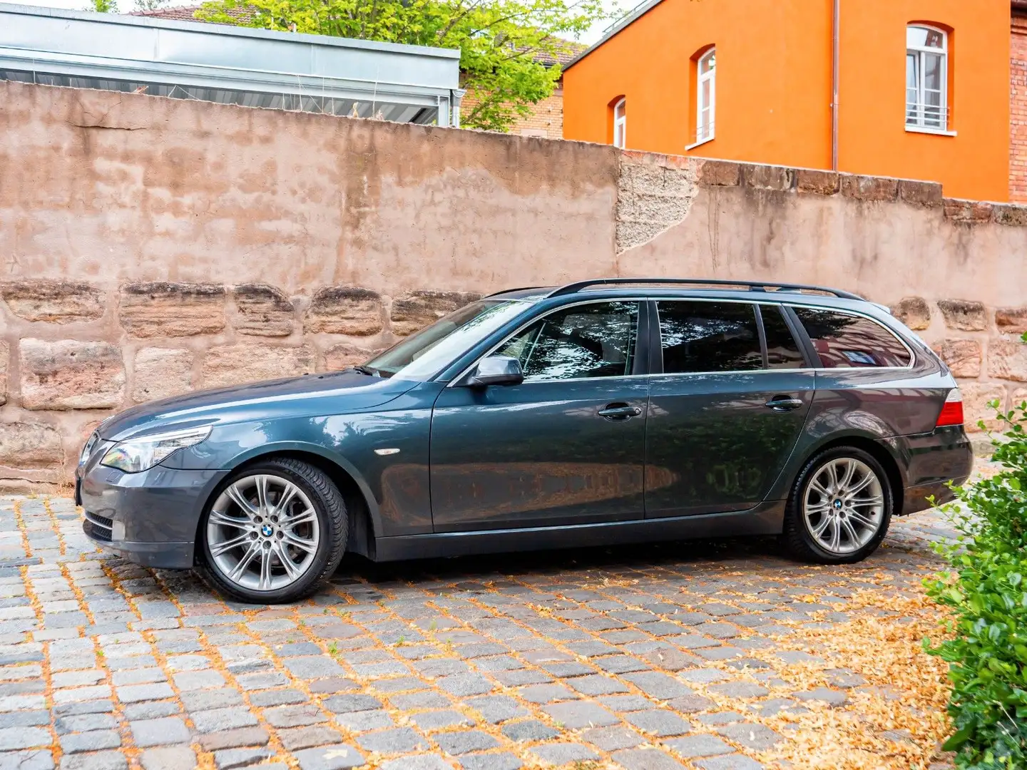 BMW 525 5 Touring 525d TÜV NEU Gris - 2