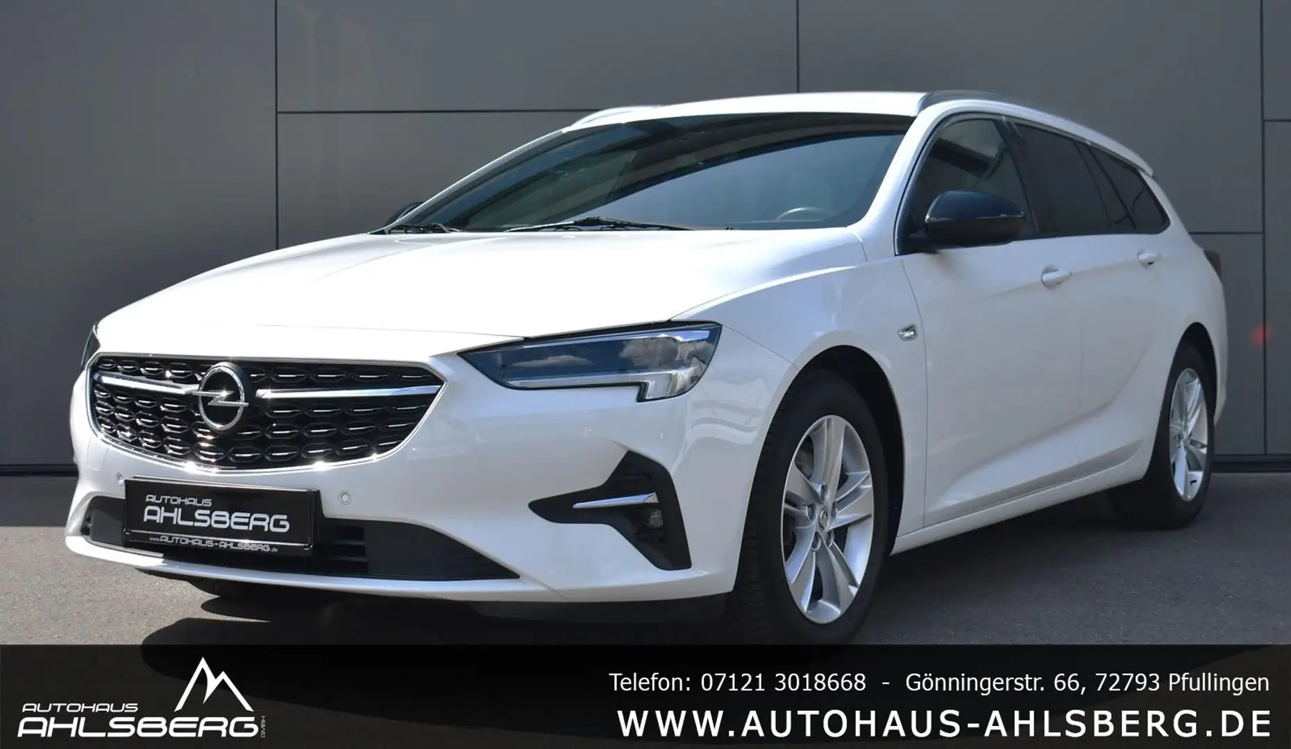 Opel Insignia B ST BUSINESS/VIRTEUL/CAR-PLAY/AHK/DAB/KAMERA Weiß - 1