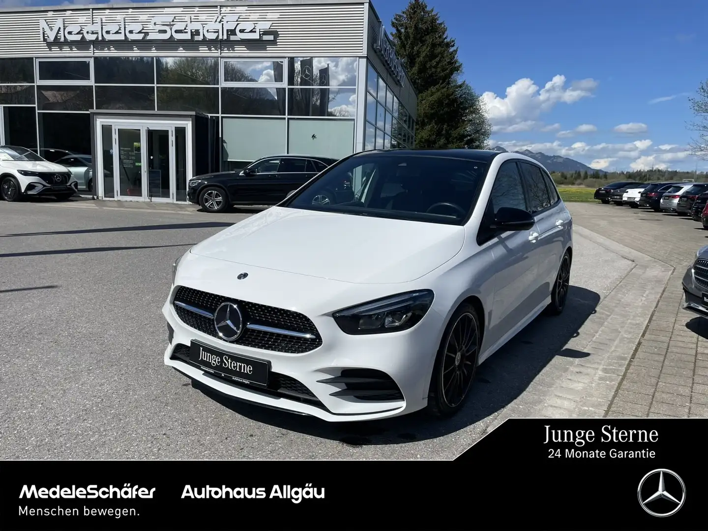 Mercedes-Benz B 250 B 250 AMG Night Pano LED MBUX SHZ Spurhalte 7G Tel Biały - 1