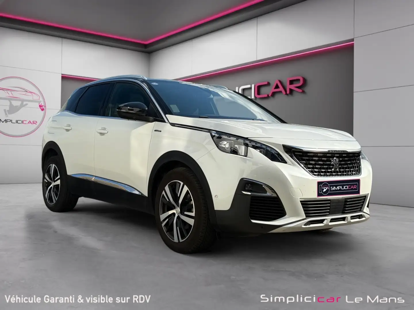 Peugeot 3008 3008 1.2 Puretech 130ch S\u0026amp;S EAT6 GT Line Weiß - 1