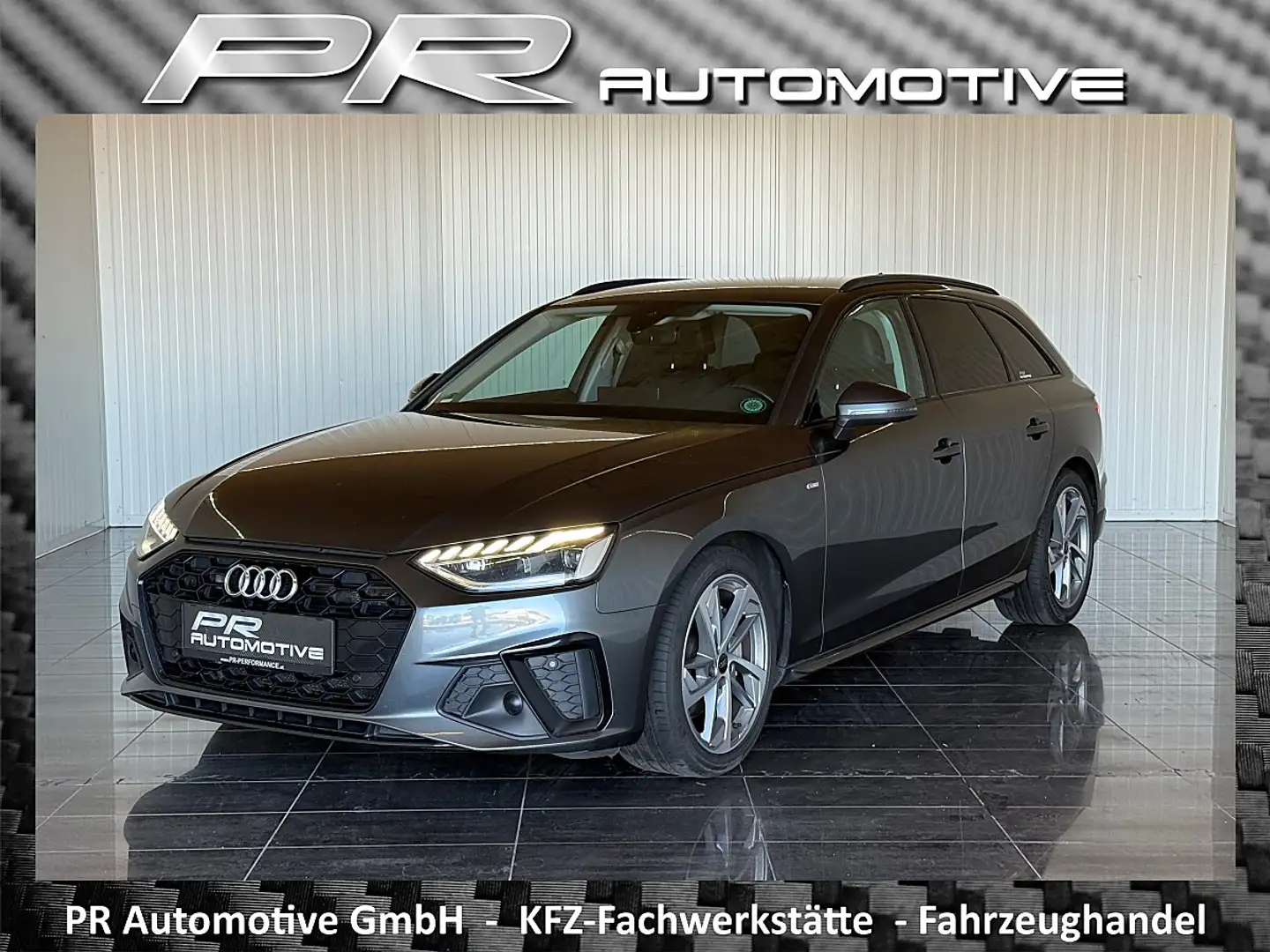 Audi A4 40 TDI *SLINE*MATRIX*AHK* Silber - 1