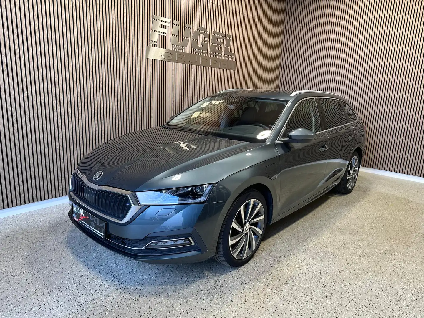 Skoda Octavia Combi 1.4 TSI iV Style LED|ACC|4xSHZ|RFK|Leder|Hea Gris - 2
