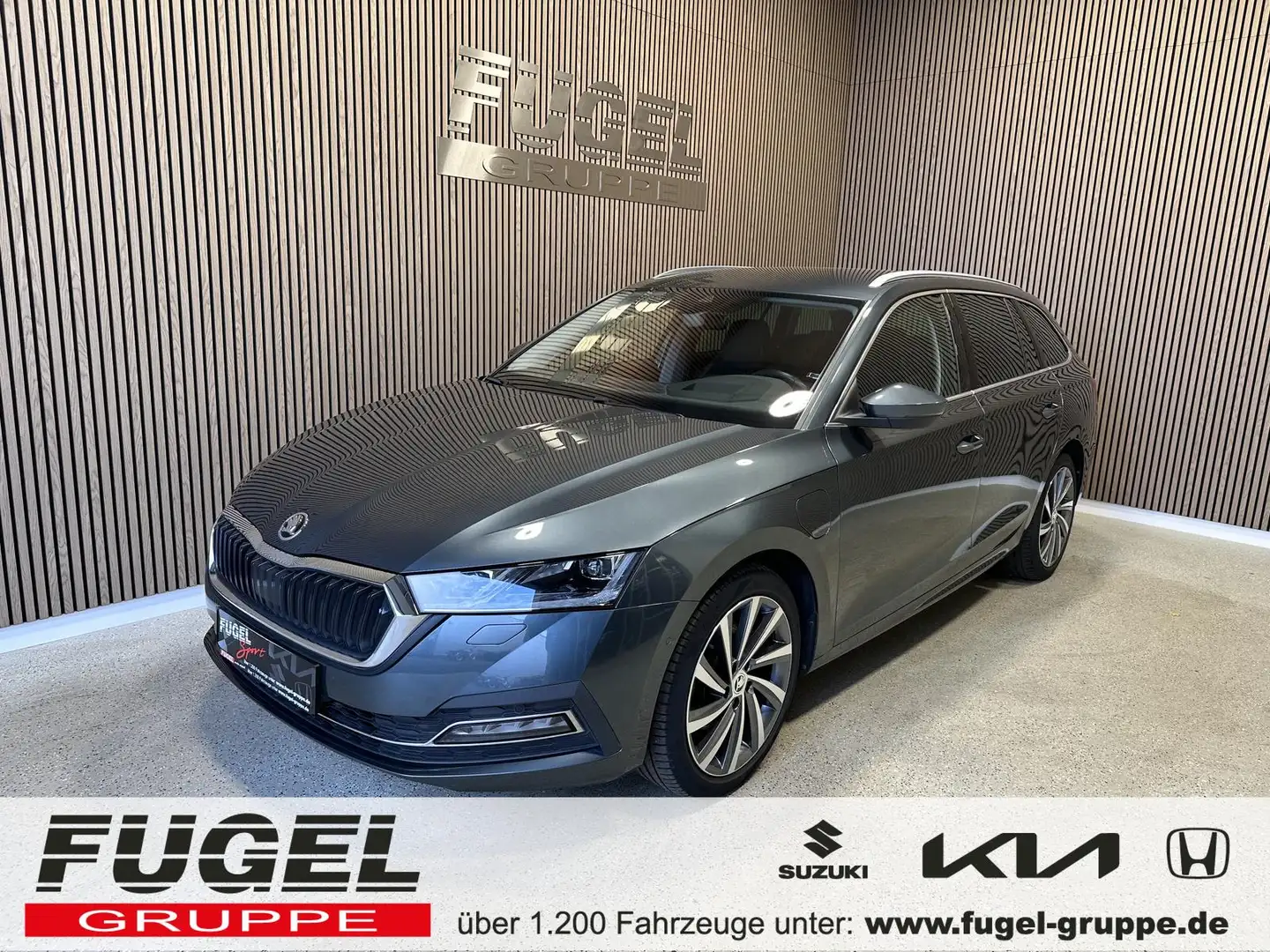 Skoda Octavia Combi 1.4 TSI iV Style LED|ACC|4xSHZ|RFK|Leder|Hea Gris - 1