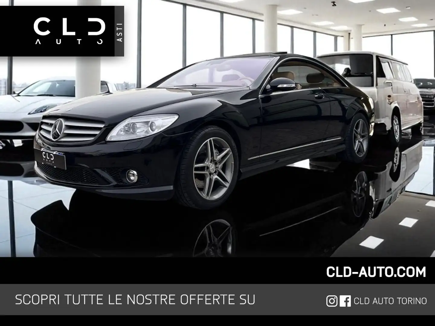 Mercedes-Benz CL 500 Sport AMG autom. Schwarz - 1