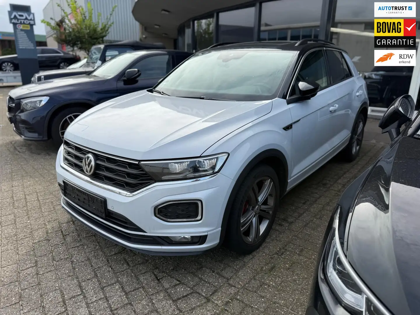 Volkswagen T-Roc 1.5 TSI DSG Pano|3x R-line |Topstaat Weiß - 1