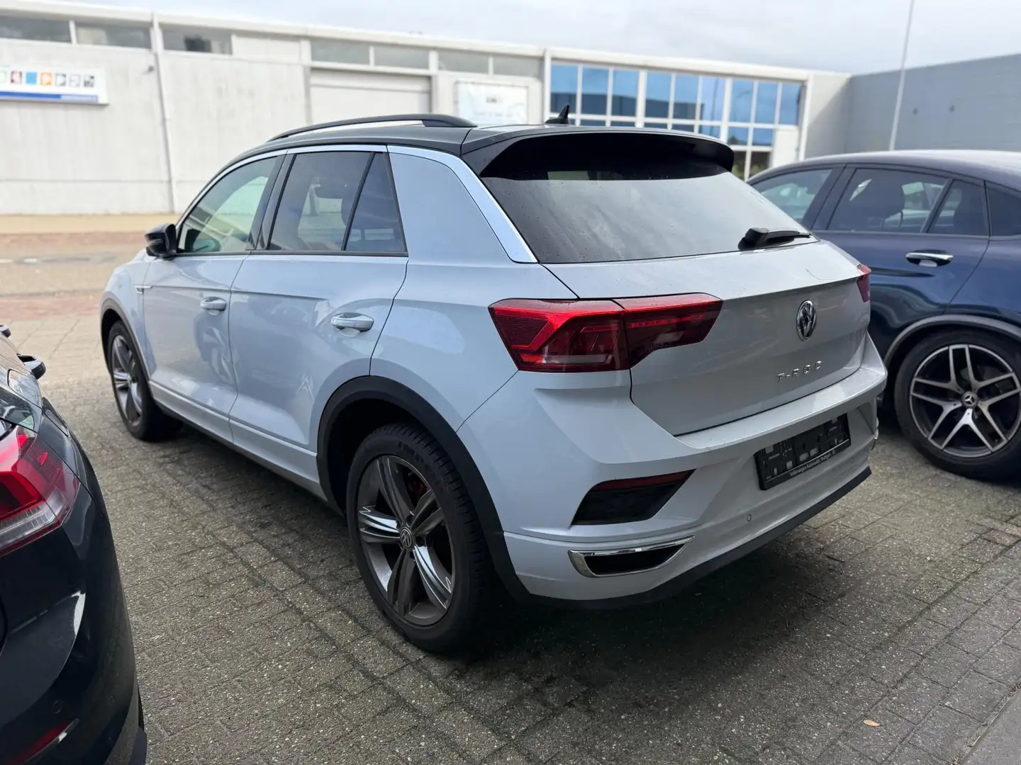 Volkswagen T-Roc 1.5 TSI DSG Pano|3x R-line |Topstaat Weiß - 2