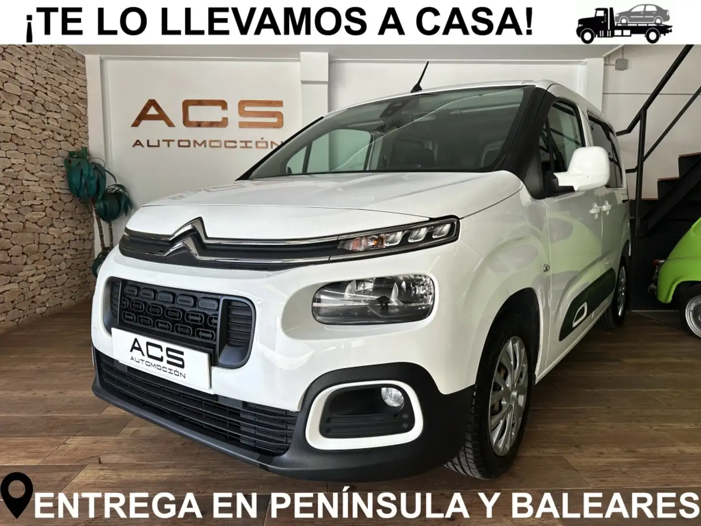 Citroen Berlingo BlueHDi Talla M Feel 100 Blanco - 1