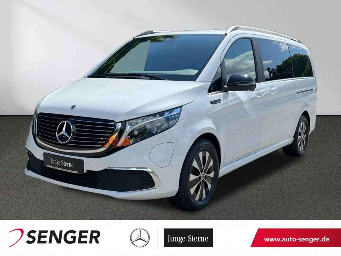 Mercedes-Benz EQV 300 Avantgarde lang MBUX LED 360° el.Türen Blanc - 1