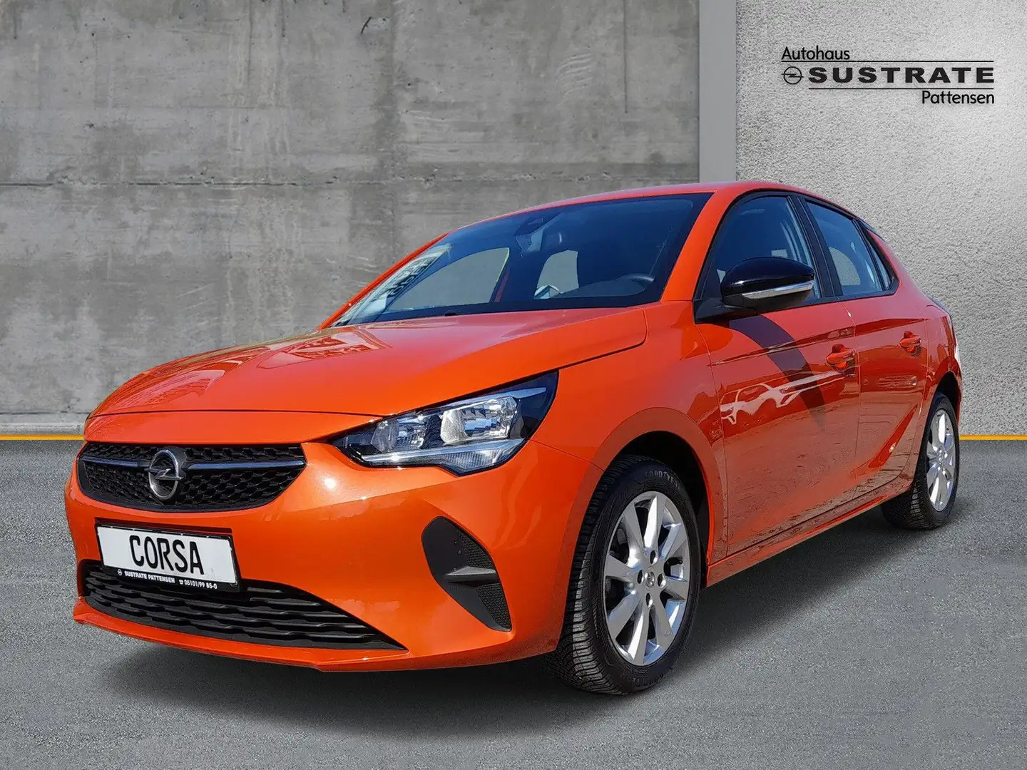 Opel Corsa F Edition NAVI SHZ ALLW LRH ALU Orange - 1