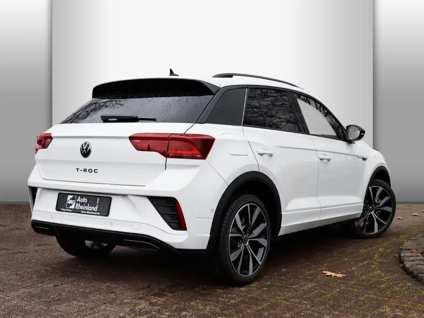 Volkswagen T-Roc R-Line 1.5 TSI OPF DSG AHK/IQ.LIGHT/PARKLENK/SITZH Weiß - 2