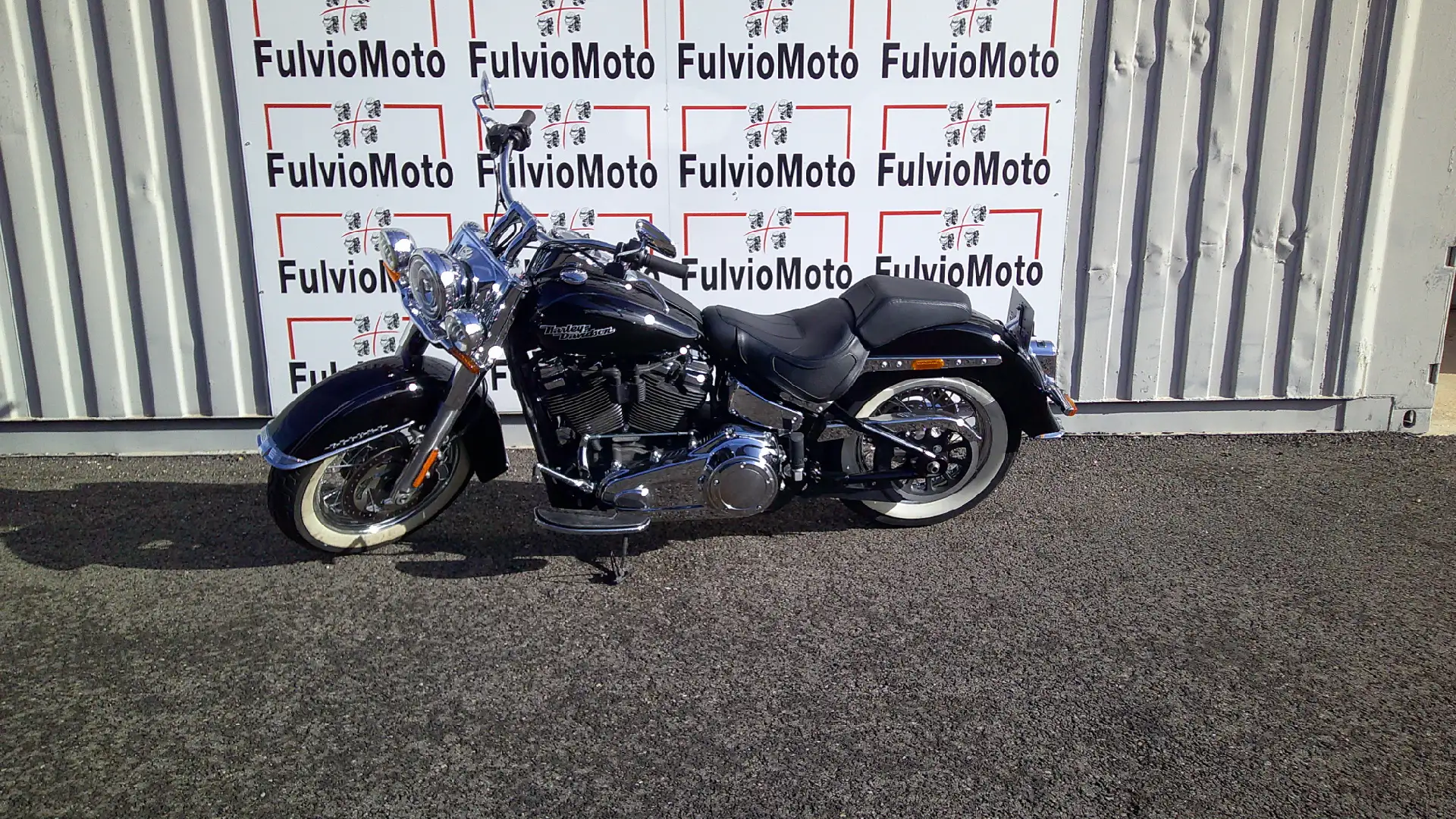 Harley-Davidson Softail Fekete - 1