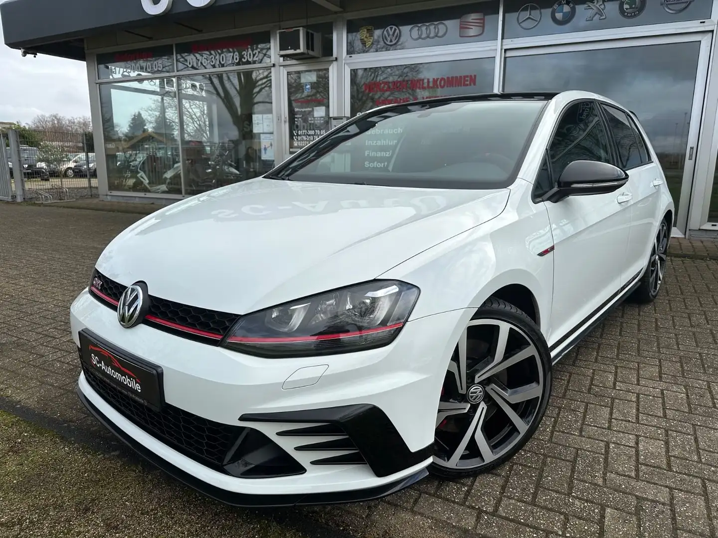 Volkswagen Golf VII Lim. GTI Clubsport*NAVI*SCHALTER*R-KAM Wit - 1