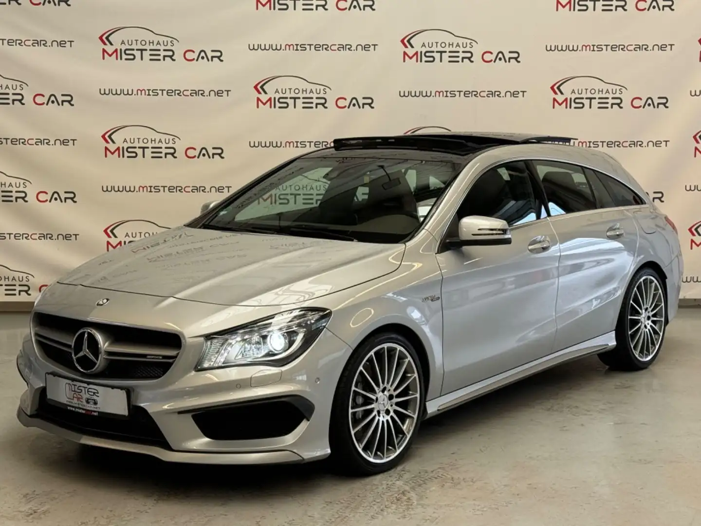 Mercedes-Benz CLA 45 AMG CLA 45 AMG 4M ABGAS/PANO/KAM/XEN/SPUR/TOT/LED/19 Silver - 1